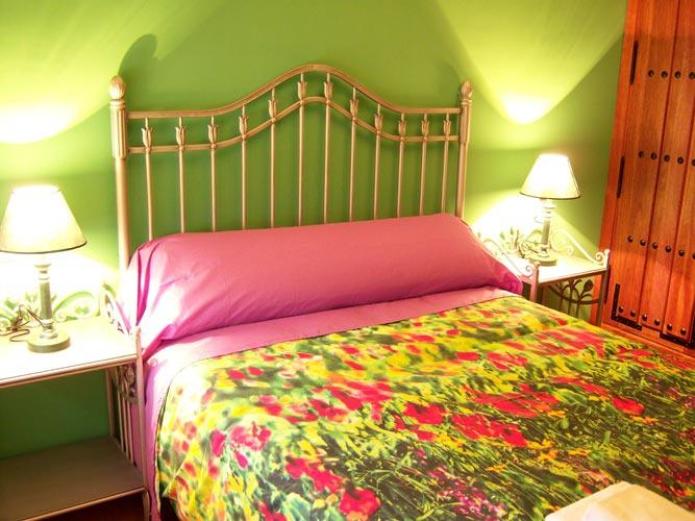 Cortijo JDilamor - Habitación Verde y Rosa